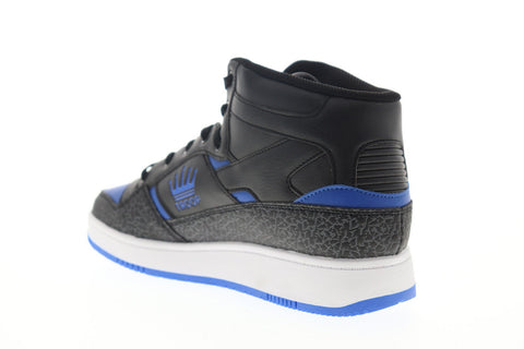 World Of Troop Destroyer Mid 1CM00846-117 Mens Blue High Top Sneakers Shoes