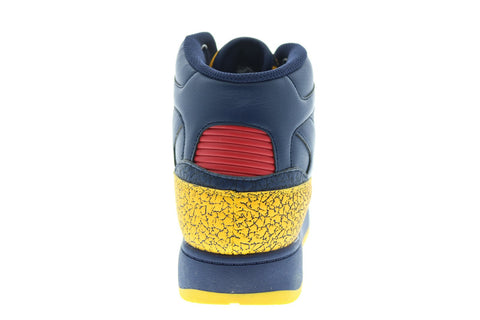 World Of Troop Destroyer Mid Mens Blue Synthetic Lifestyle Sneakers Shoes