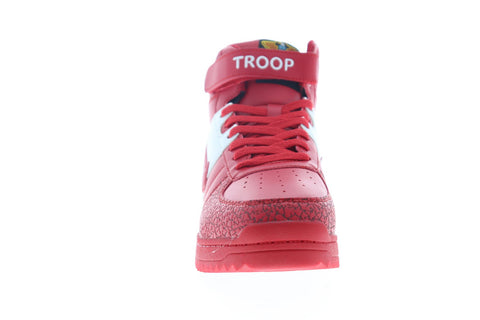 World Of Troop Crown Mid Ripple 1CM00847-128 Mens Red High Top Sneakers Shoes