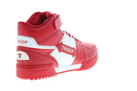 World Of Troop Crown Mid Ripple 1CM00847-128 Mens Red High Top Sneakers Shoes