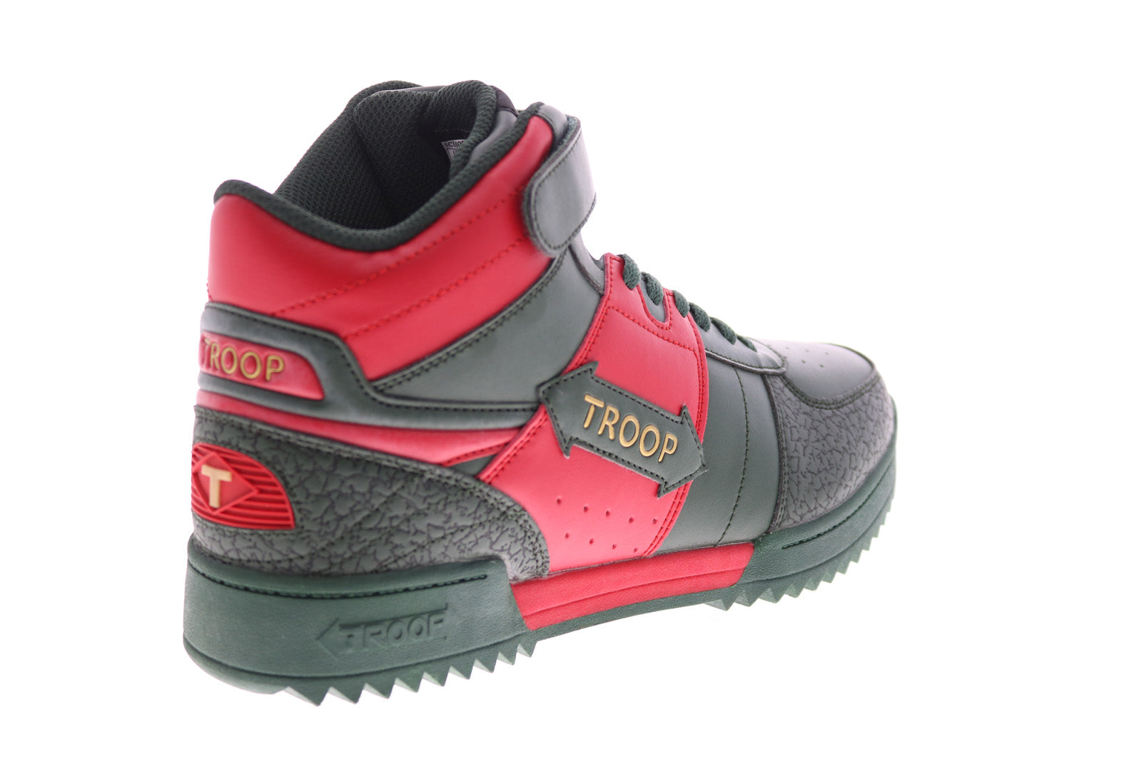 Extremely rare troop Crown high-top sample shoes World Of Troop Crown Mid Ripple Mens Green Synthetic  main image 4