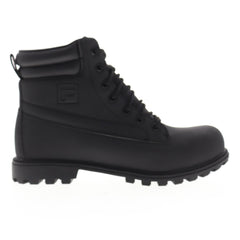 Fila Watersedge 17 1HM00019-001 Mens Black Nubuck Casual Dress Boots Shoes