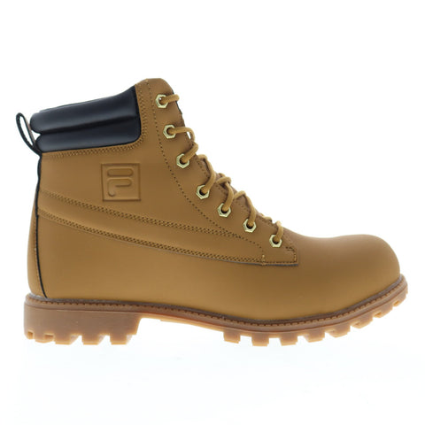 Fila Watersedge 17 1HM00019-201 Mens Brown Nubuck Casual Dress Boots Shoes