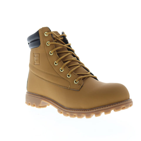 Fila Watersedge 17 1HM00019-201 Mens Brown Nubuck Casual Dress Boots Shoes