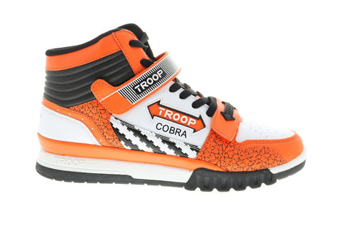World Of Troop Cobra Mid 1HM00663-014 Mens Orange Lifestyle Sneakers Shoes