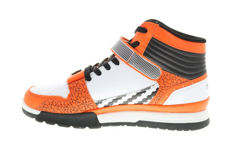 World Of Troop Cobra Mid 1HM00663-014 Mens Orange Lifestyle Sneakers Shoes