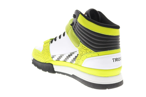 World Of Troop Cobra Mid 1HM00663-017 Mens Yellow Lifestyle Sneakers Shoes