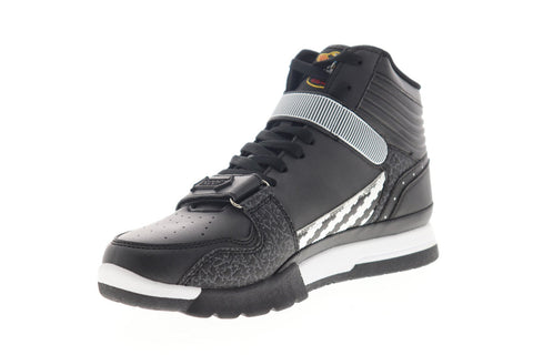 World Of Troop Cobra Mid 1HM00663-021 Mens Black High Top Sneakers Shoes