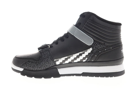 World Of Troop Cobra Mid 1HM00663-021 Mens Black High Top Sneakers Shoes