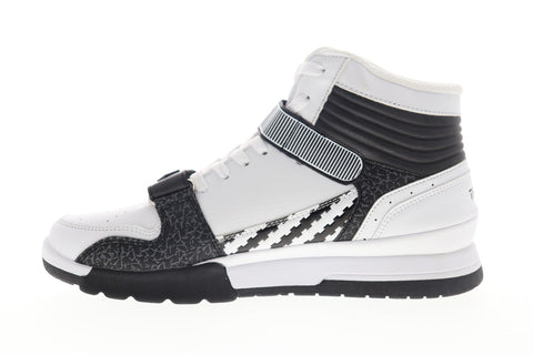 World Of Troop Cobra Mid 1HM00663-120 Mens White High Top Sneakers Shoes