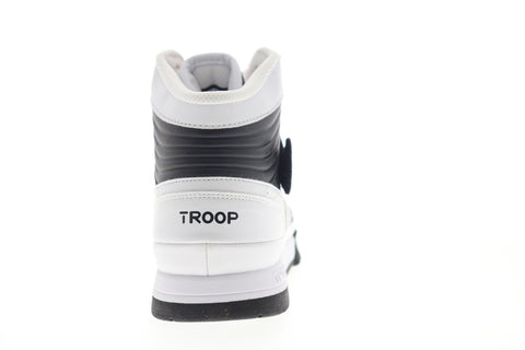World Of Troop Cobra Mid 1HM00663-120 Mens White High Top Sneakers Shoes