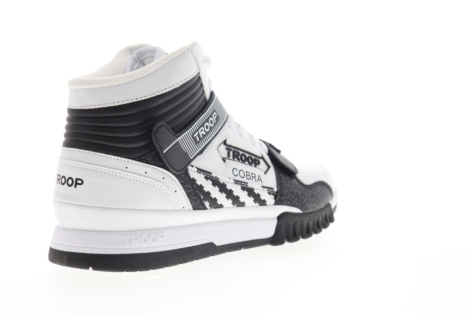 Men\'s Troop Cobra Mid Black | White High-Top Sneakers NWT Troop Men main image 2