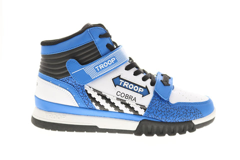 World Of Troop Cobra Mid 1HM00663-410 Mens Blue Lifestyle Sneakers Shoes