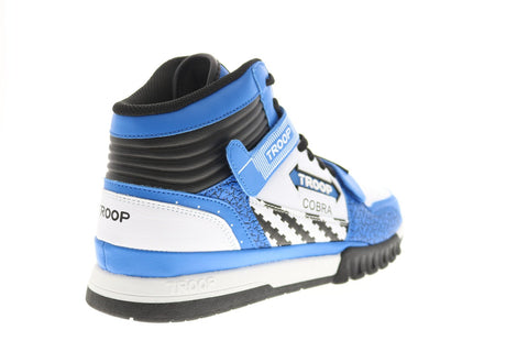 World Of Troop Cobra Mid 1HM00663-410 Mens Blue Lifestyle Sneakers Shoes