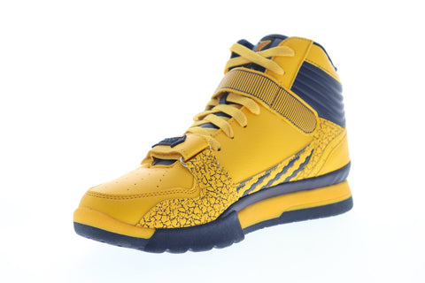 World Of Troop Cobra Mid 1HM00663-732 Mens Yellow Low Top Sneakers Shoes