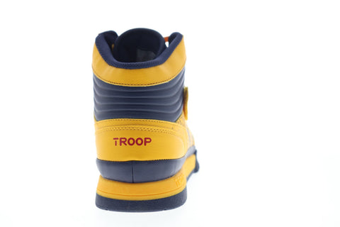 World Of Troop Cobra Mid 1HM00663-732 Mens Yellow Low Top Sneakers Shoes