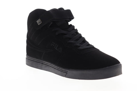 Fila Vulc 13 1SC60526-001 Mens Black Suede Lace Up Low Top Sneakers Shoes