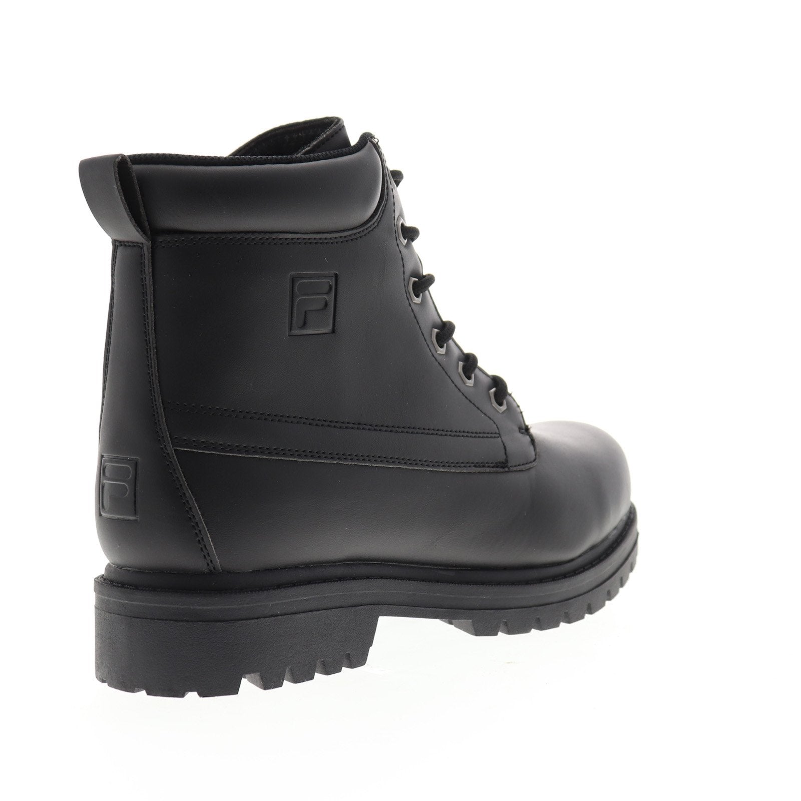 FILA Edgewater 12 1SH40063-001 Mens 10.5 Black Ankle Lace Up Casual Dress Boot Fila Men's Black Boots FILA Men main image 2