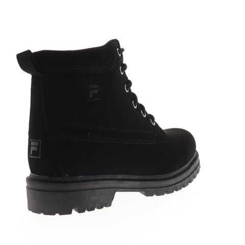 Fila Edgewater 12 1SH40063-001 Mens Black Synthetic Casual Dress Boots Shoes