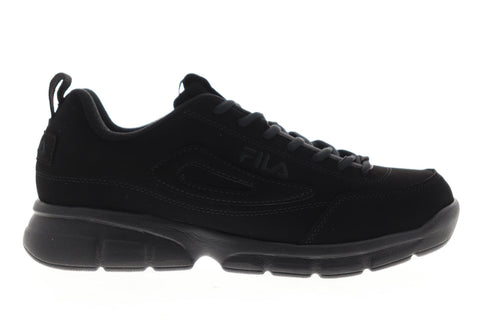 Fila Disruptor SE 1SX60023-001 Mens Black Lace Up Lifestyle Sneakers Shoes