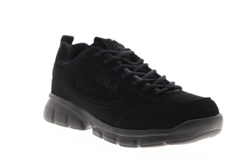 Fila Disruptor SE 1SX60023-001 Mens Black Lace Up Lifestyle Sneakers Shoes