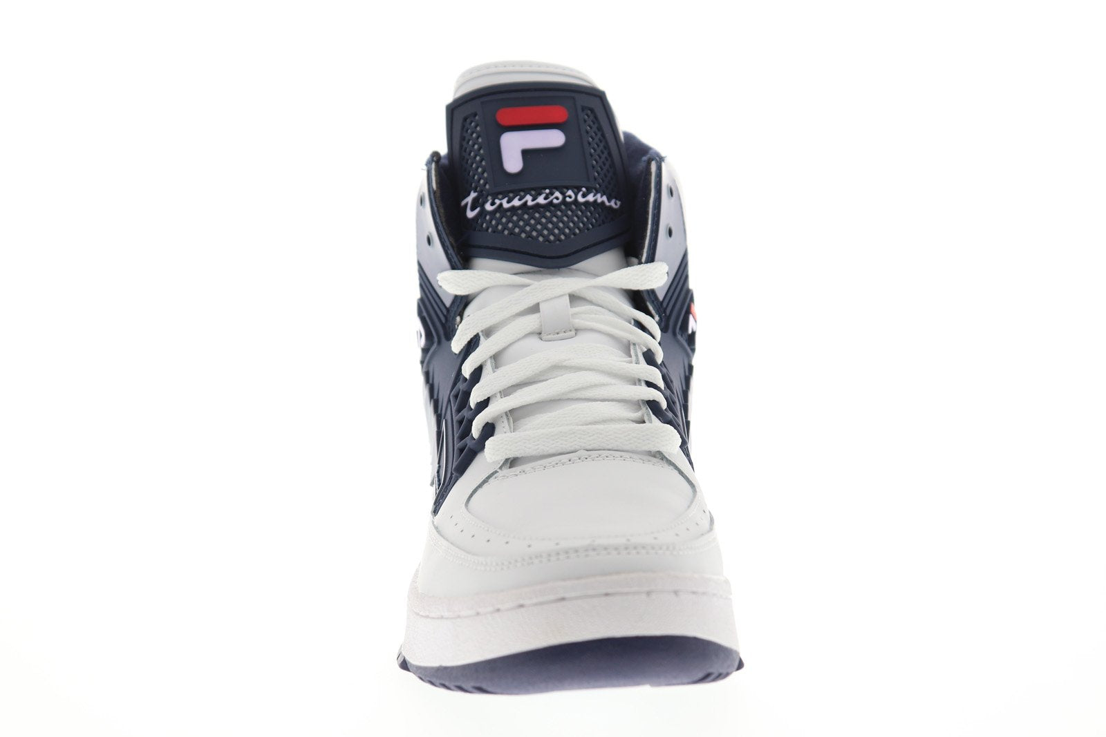 Fila Tourissimo 1BM00058-125 Mens White Casual Lace Lifestyle Sneak - Ruze Shoes