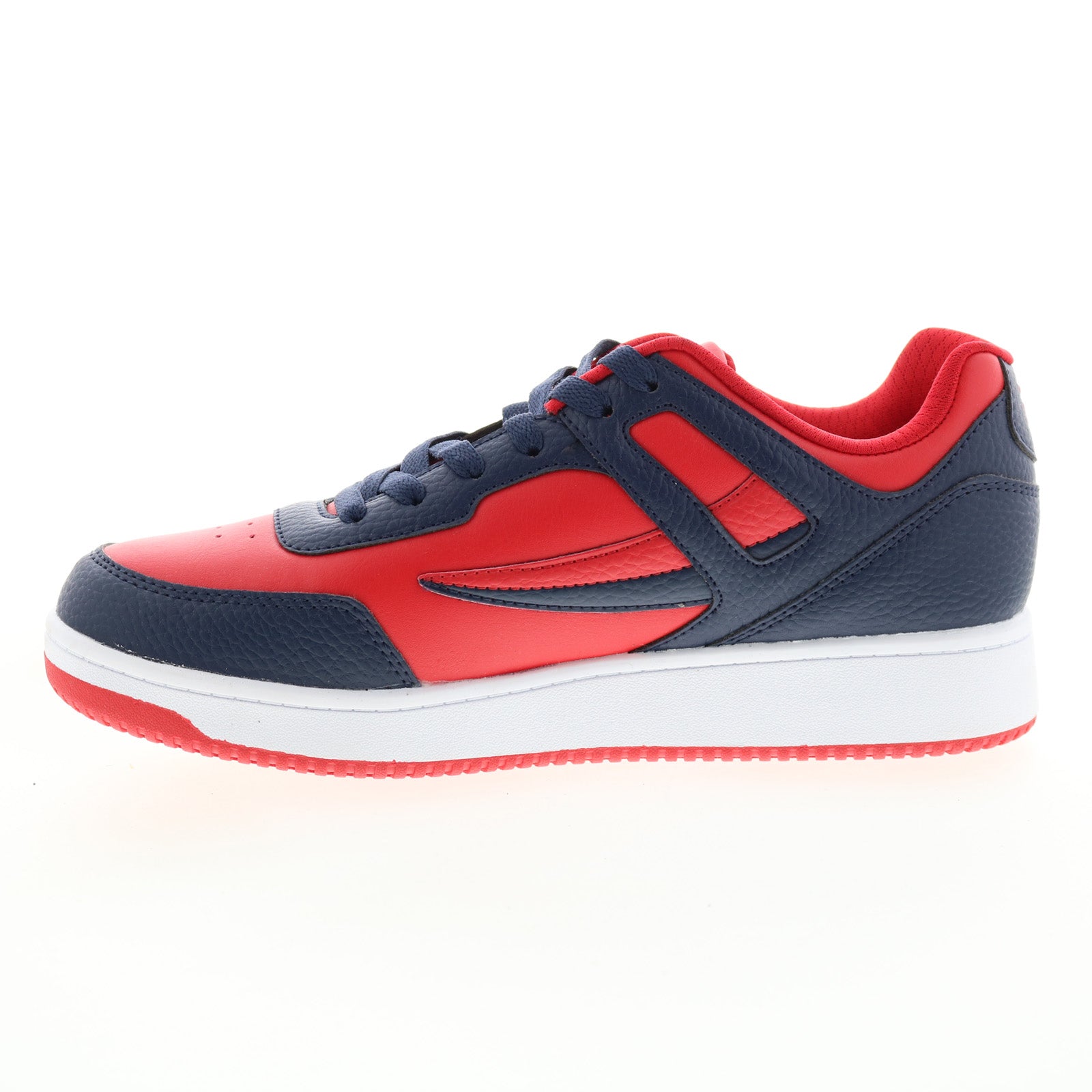 Fila Taglio Mens Lifestyle Hi Sneaker Navy Red 1BM01040-616 Size 12 Fila Taglio 1BM01040-616 Mens Red Synthetic Lifestyle  main image 2