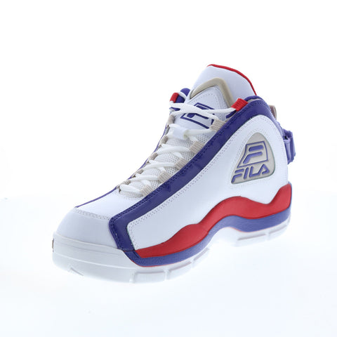 Fila Grant Hill 2 1BM01088-253 Mens White Leather Athletic Basketball Shoes