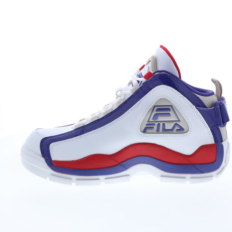 Fila Grant Hill 2 1BM01088-253 Mens White Leather Athletic Basketball Shoes