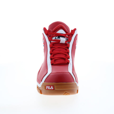 Fila Grant Hill 2 1BM01088-946 Mens Red Leather Athletic Basketball Shoes