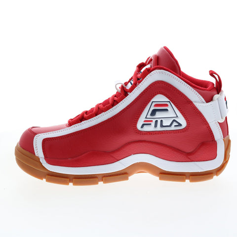 Fila Grant Hill 2 1BM01088-946 Mens Red Leather Athletic Basketball Shoes