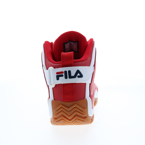 Fila Grant Hill 2 1BM01088-946 Mens Red Leather Athletic Basketball Shoes