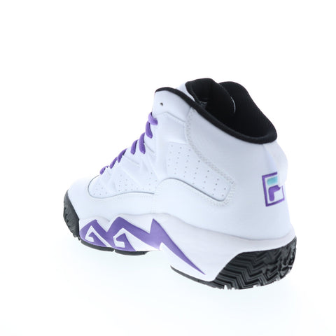 Fila MB Chenille 1BM01089-148 Mens White Basketball Inspired Sneakers Shoes