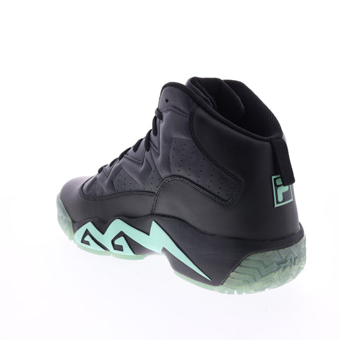 Fila MB Gid 1BM01099-047 Mens Black Leather Athletic Basketball Shoes