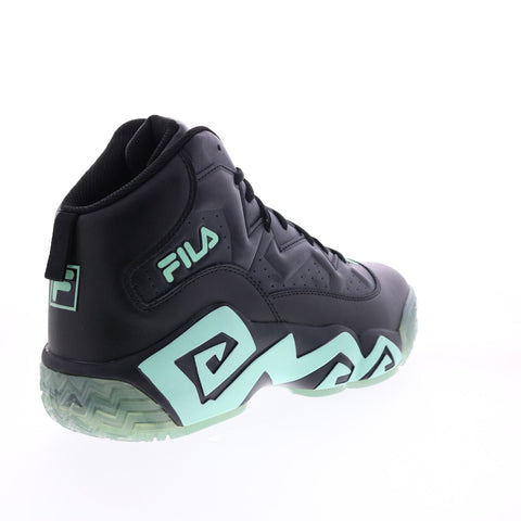 Fila MB Gid 1BM01099-047 Mens Black Leather Athletic Basketball Shoes
