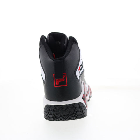 Fila MB 1BM01267-014 Mens Black Leather Lace Up Lifestyle Sneakers Shoes