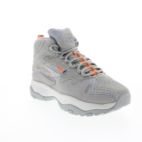 Fila Ranger Boot 1BM01277-082 Mens Gray Suede Lace Up Casual Dress Boots