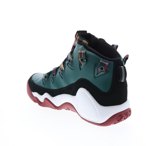 Fila Grant Hill 1 Mens Green Leather Lace Up Athletic Basketball Shoes