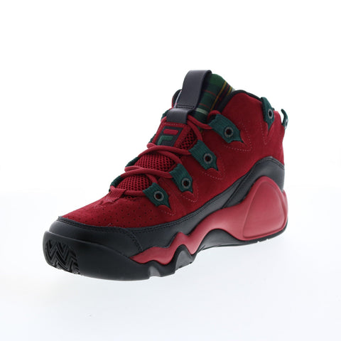 Fila Grant Hill 1 1BM01287-607 Mens Red Leather Athletic Basketball Shoes