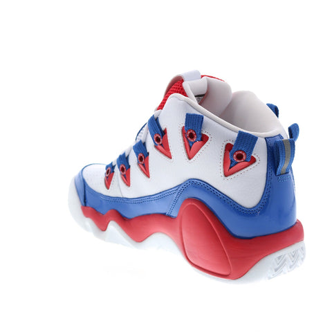 Fila Grant Hill 1 1BM01288-125 Mens White Leather Athletic Basketball Shoes