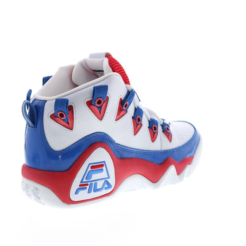 Fila Grant Hill 1 1BM01288-125 Mens White Leather Athletic Basketball Shoes
