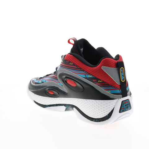 Fila Grant Hill 3 1BM01289-027 Mens Black Leather Athletic Basketball Shoes