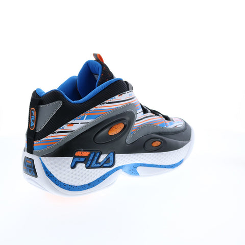 Fila Grant Hill 3 1BM01289-132 Mens Black Leather Athletic Basketball Shoes