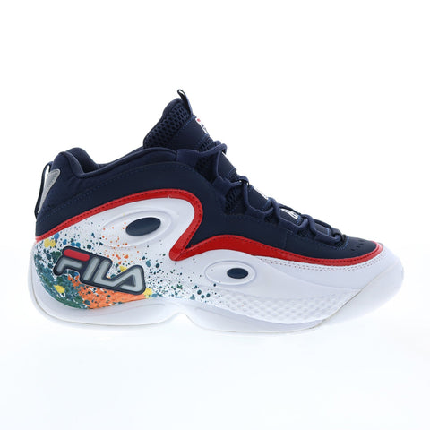 Fila Grant Hill 3 Diy 1BM01292-422 Mens Blue Athletic Basketball Shoes