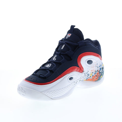 Fila Grant Hill 3 Diy 1BM01292-422 Mens Blue Athletic Basketball Shoes