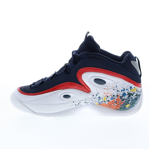 Fila Grant Hill 3 Diy 1BM01292-422 Mens Blue Athletic Basketball Shoes