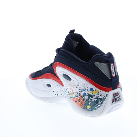 Fila Grant Hill 3 Diy 1BM01292-422 Mens Blue Athletic Basketball Shoes