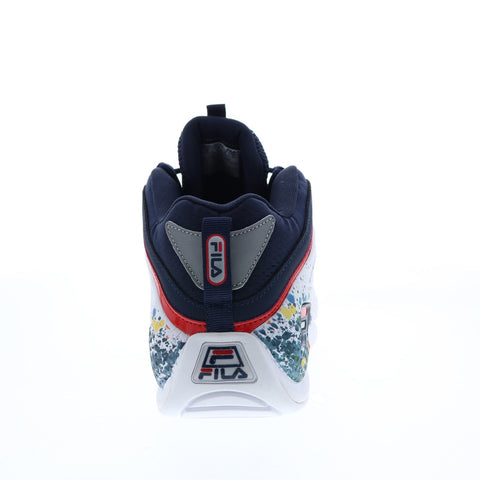 Fila Grant Hill 3 Diy 1BM01292-422 Mens Blue Athletic Basketball Shoes