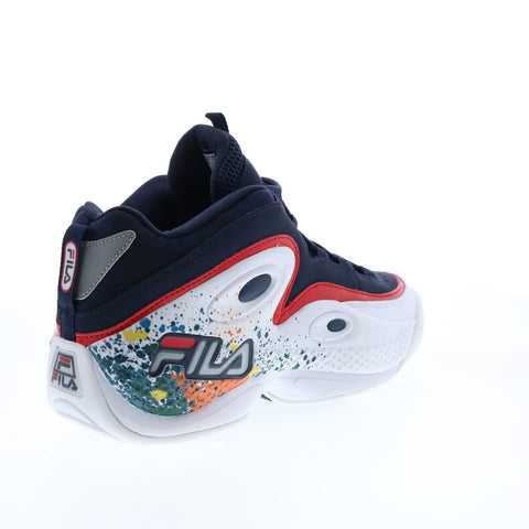 Fila Grant Hill 3 Diy 1BM01292-422 Mens Blue Athletic Basketball Shoes