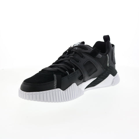 Fila Cage Mixed Media 1BM01731-013 Mens Black Lifestyle Sneakers Shoes